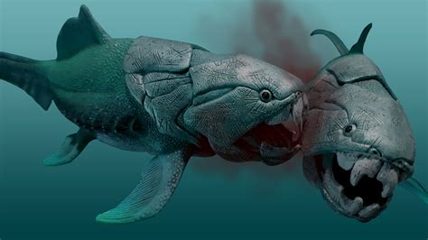 what did dunkleosteus eat.